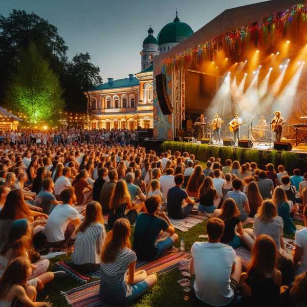 Outdoor concert
